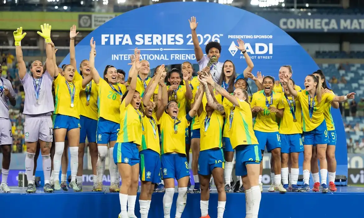 No momento você está vendo Brasil conquista título do FIFA Series de futebol feminino