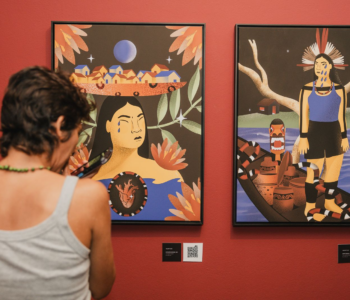 Exposição de Yacunã Tuxá entra na reta final com programação especial no Abril Indígena