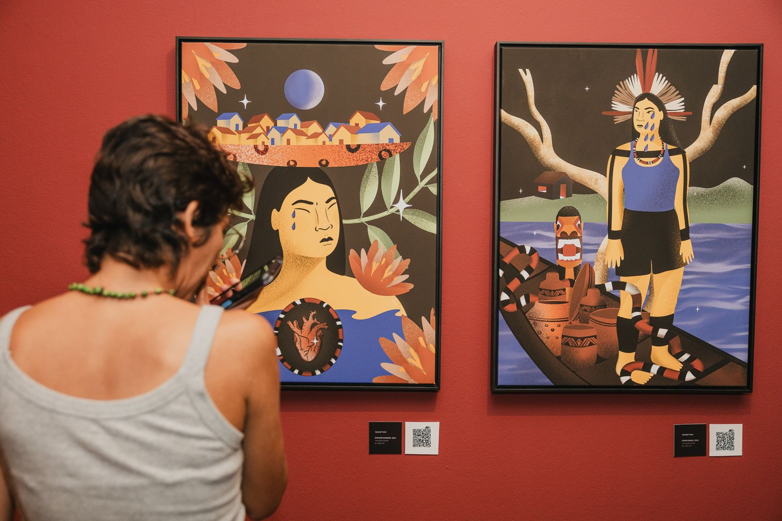 No momento você está vendo Exposição de Yacunã Tuxá entra na reta final com programação especial no Abril Indígena
