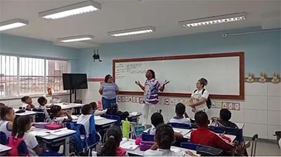 No momento você está vendo “Tamo na Escola” movimenta Escola Municipal de Pau Miúdo