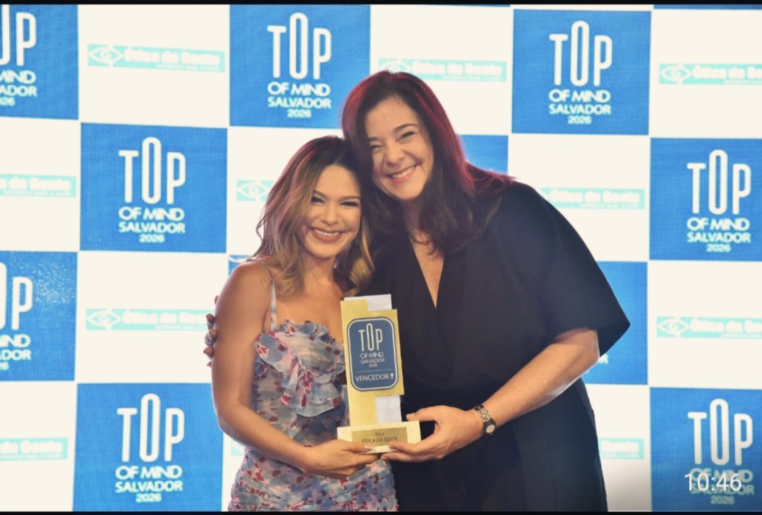 No momento você está vendo Ótica da Gente conquista Top of Mind pela 6ª vez e inaugura nova unidade no Parque Shopping Bahia