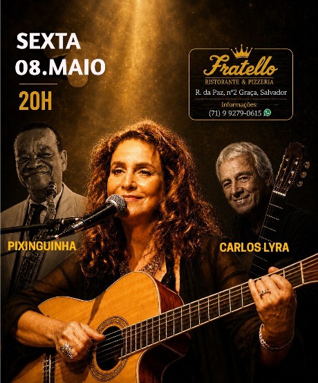 No momento você está vendo Rita Tavarez apresenta Pixinguinha e Carlos Lyra