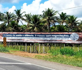 Professores da UNEB farão protesto em resposta aos quase dez meses sem negociação com o governo estadual
