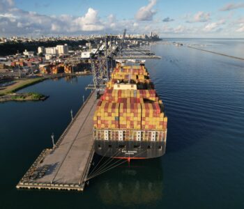 Bahia recebe navio com mais de 800 toneladas de materiais para início das obras da Ponte Salvador–Itaparica