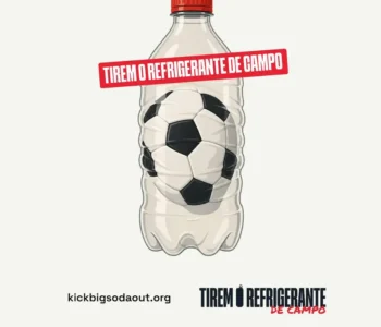 Campanha pede à Fifa Copa do Mundo sem publicidade de refrigerante