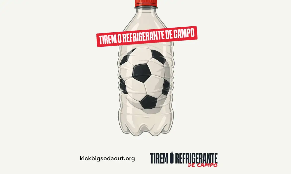 No momento você está vendo Campanha pede à Fifa Copa do Mundo sem publicidade de refrigerante