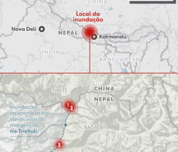 Avalanche de lama na fronteira do Nepal com o Tibete deixa 95 mortos e centenas de desaparecidos