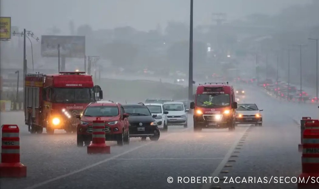 No momento você está vendo Sul e Sudeste terão dia de chuva, trovoadas e tempestades