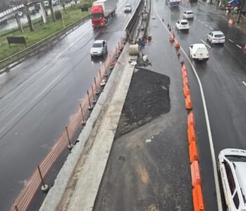 DNIT conclui reparo na BR-324 e mantém investigação de estrutura subterrânea