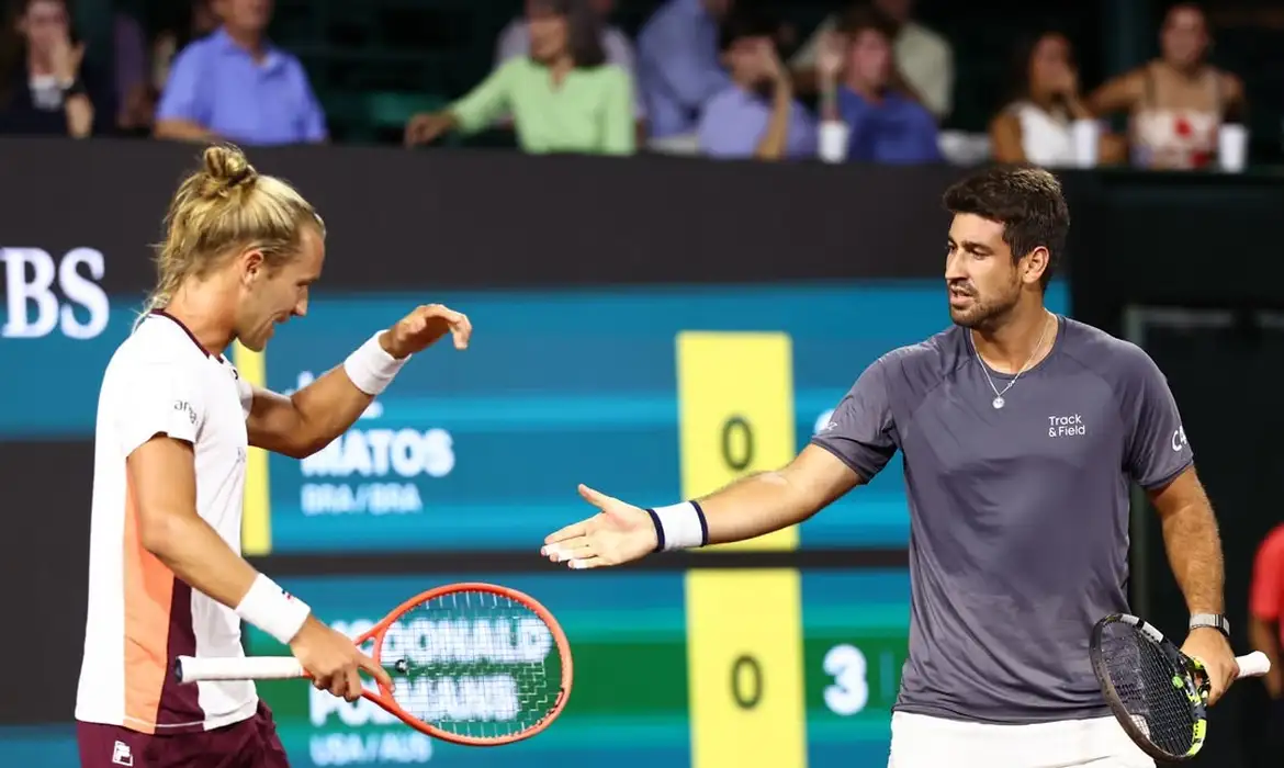 No momento você está vendo Rafael Matos e Orlando Luz vão à semi de duplas do ATP de Cincinnati
