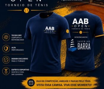 AAB Open – Torneio de Tênis tem inscrições abertas e já vai começar