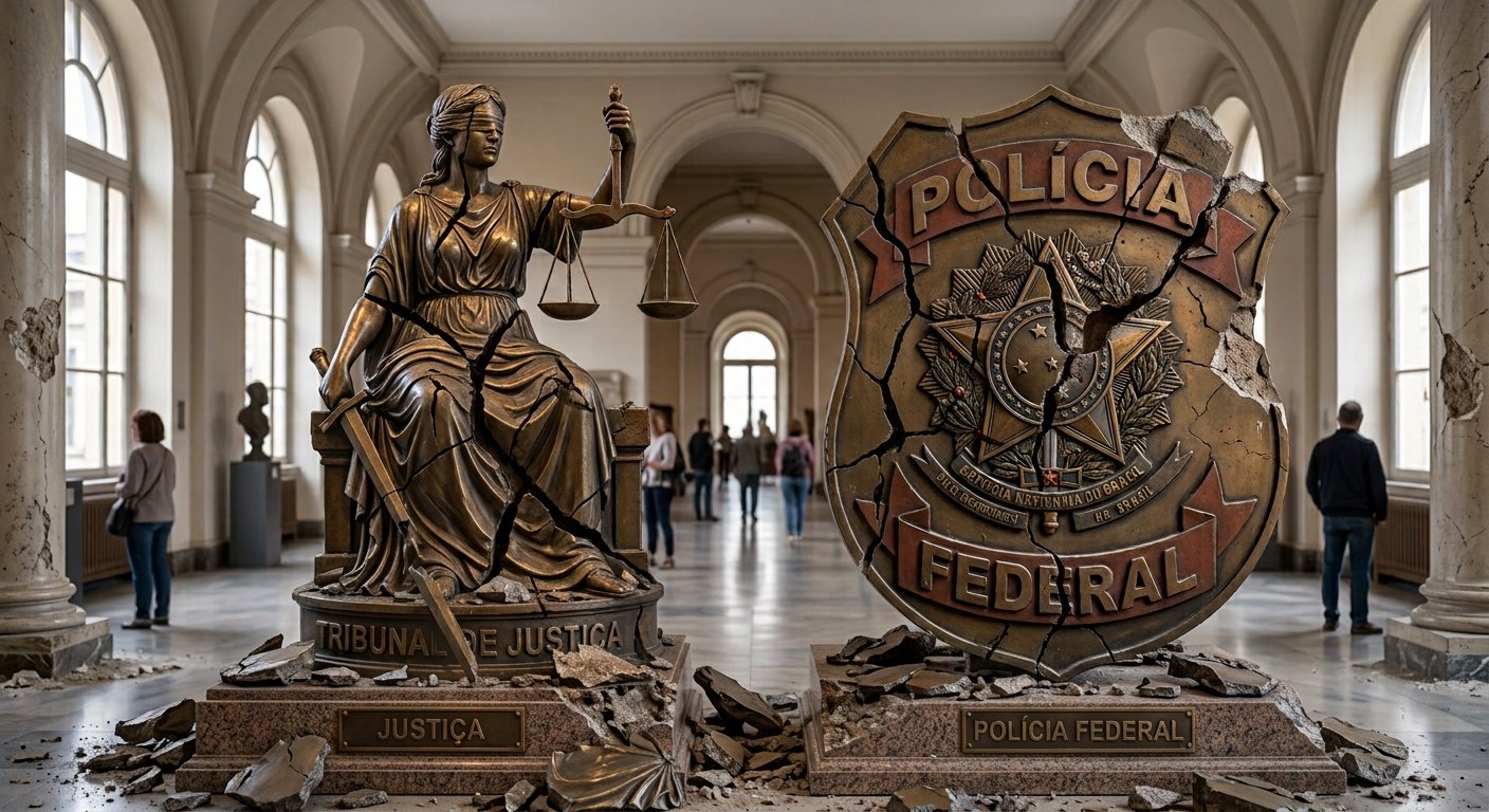 No momento você está vendo Mendonça afasta Andrei Rodrigues da direção-geral da Polícia Federal 