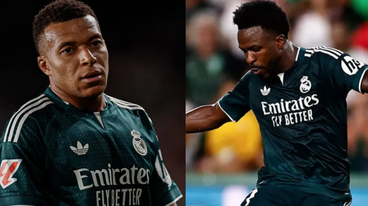 No momento você está vendo Real Madrid defende liberdade de opinião após gesto de Mbappé e Vini Jr. em apoio ao povo de Ceuta