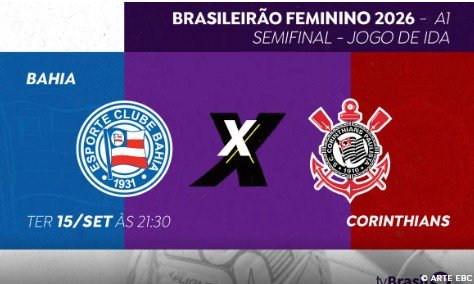 No momento você está vendo Brasileirão Feminino: TV Brasil exibe semifinal Bahia x Corinthians