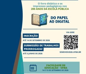 Grupo de Pesquisa MEHED/FACED/UFBA promove seminário sobre memória e história da educação