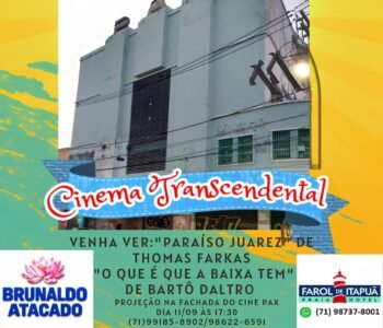 Cinema Transcendental Projeções na Baixa dos Sapateiros mostra abandono do bairro e fim dos cinemas