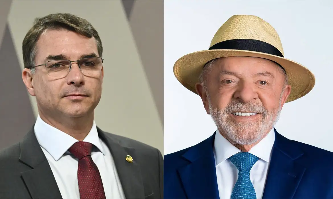No momento você está vendo Pesquisa Quaest: Flávio tem 45% no 2º turno; Lula, 44%