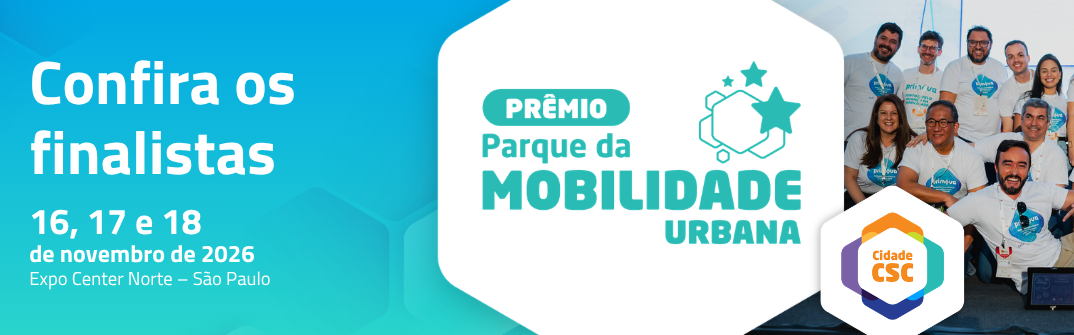 No momento você está vendo O Prêmio Parque da Mobilidade Urbana (PMU) divulgou os finalistas de sua edição de 2026