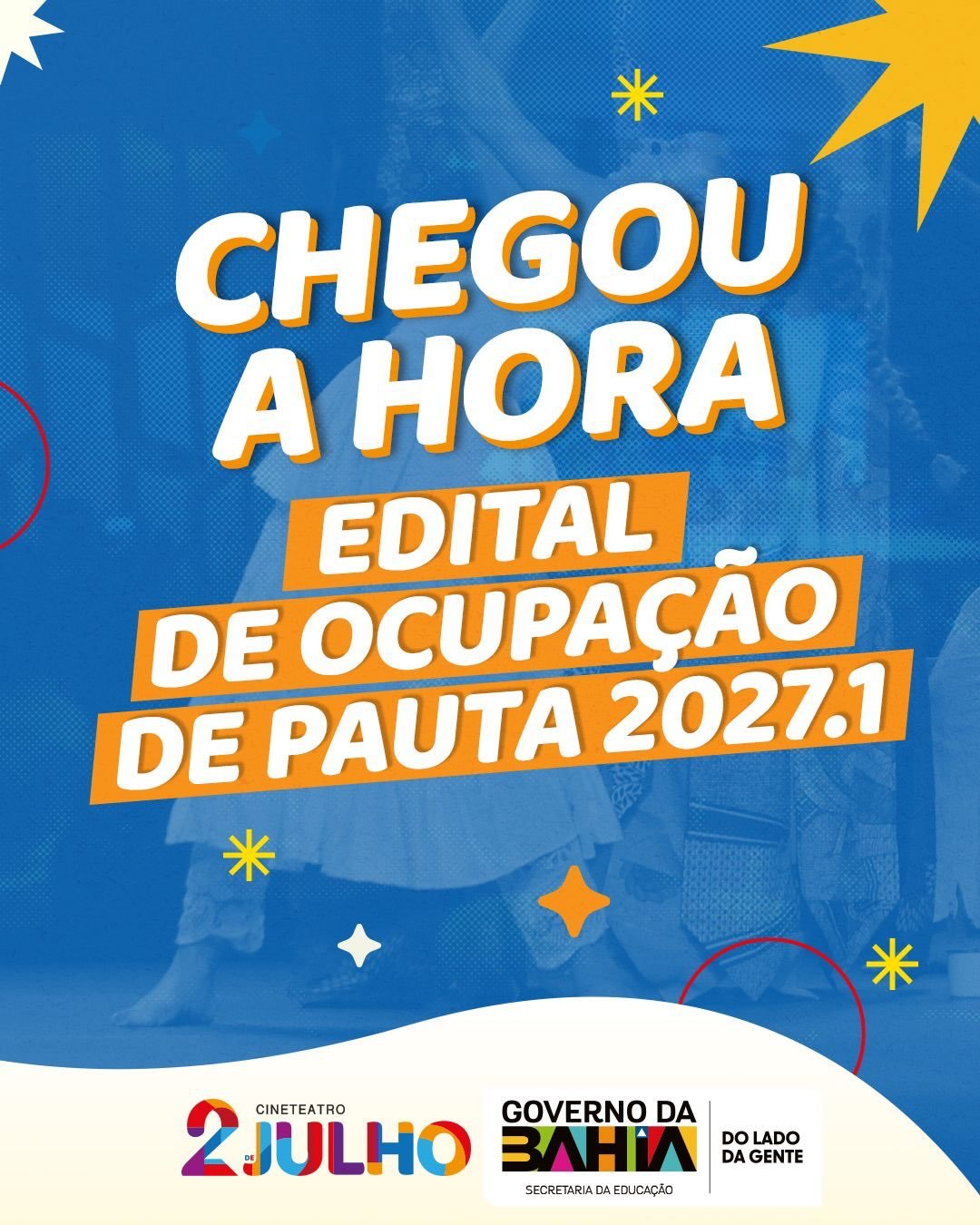 No momento você está vendo Inscrições abertas para o Edital do CineTeatro 2 de Julho