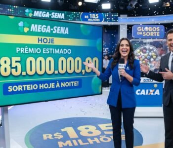 Mega-Sena prêmio vai a R$ 185 milhões