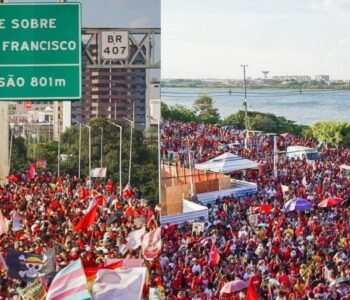 Lula reúne multidão Juazeiro e Petrolina e cobra Flávio Bolsonaro por abertura de sigilo