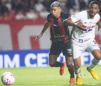 Vitória perde o São Paulo e continua sem vencer fora